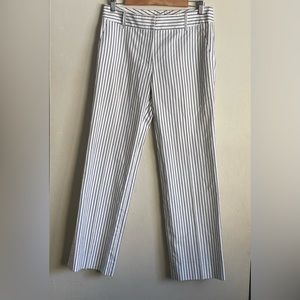 Jenni Kayne white and black striped pants